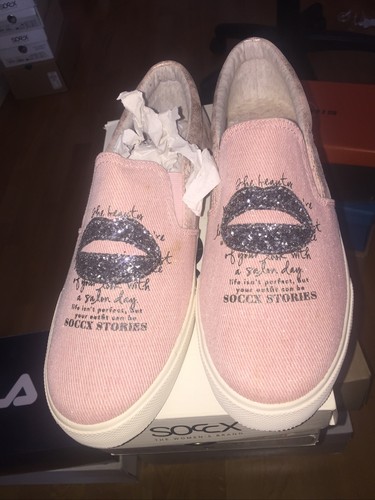 Soccx damen sneaker rose kiss - rose,