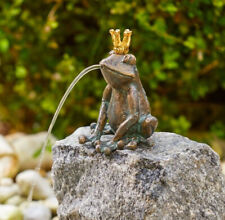 Bronzefigur Frosch Wasserspeier Froschkönig Klaus 13cm Rottenecker Bronze