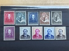 Luxemburg Jahrgang 1950 Komplet und Postfrisch** .
