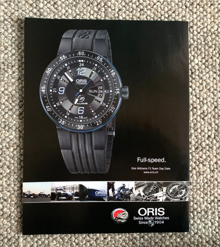 Oris williams team - williams, f1