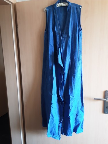 Leinenkleid jeansoptik von - leinenkleid,