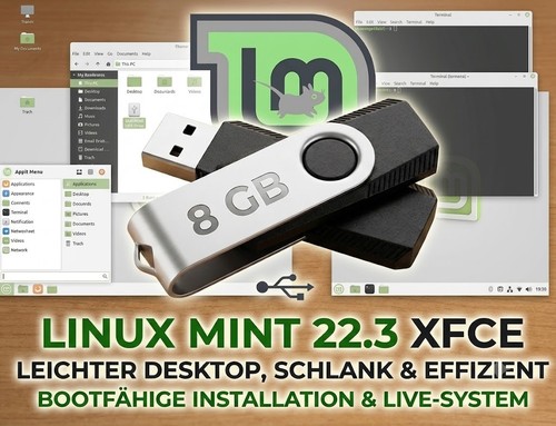 Linux mint xfce - linux, 22.3