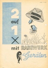 Rabewerk- Geräte, orig