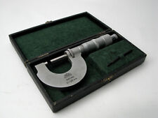 Antike Bügelmessschraube MASSI 0,01mm 0-25mm Mikrometer Messwerkzeug mit Etui