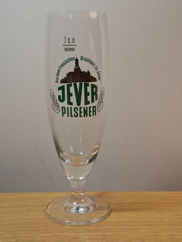 Bierglas jever pilsener - jever, pilsener,