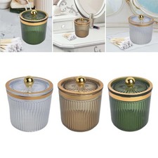 Make up Wattestäbchen Ball Pad Halter mit Deckel, Kosmetik Organizer für