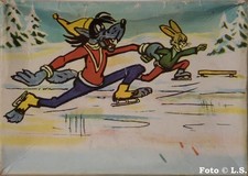 Puzzle Hase und Wolf – Hals-