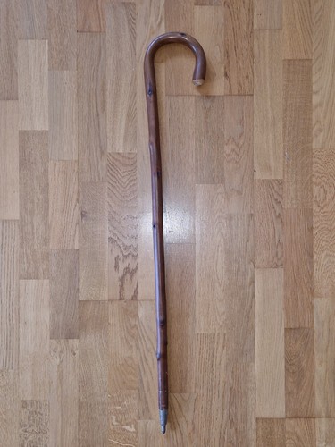 Gehstock holz antik - gehstock,
