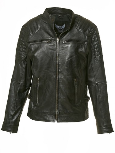 Herren lederjacke echtes leder - herren,