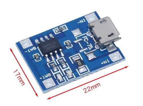 Tp4056 laderegler für - laderegler, lithium