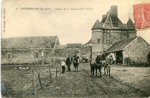 Karte richeburg troche - richeburg,
