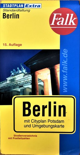 Stadtplan berlin falk verlag - stadtplan,