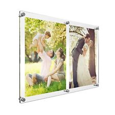 A4 Doppel Acryl Bilderrahmen