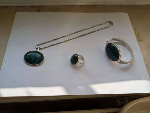 Chrysokoll schmuck - chrysokoll,