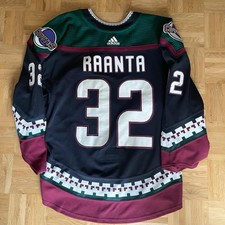 Antti Raanta Game Worn Jersey ... Kachina Style Arizona Coyotes