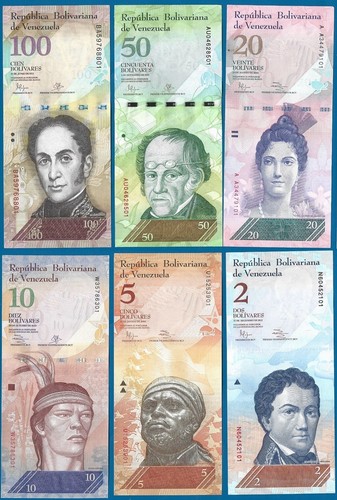 Venezuela banknoten 2 - venezuela,