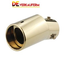 Gold Edelstahl Auspuff