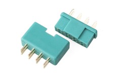 1 Paar MPX Stecker + Buchse