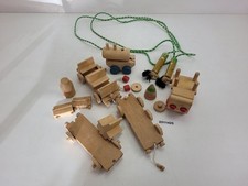 Holzspielzeug Konvolut Zug