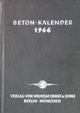 Beton-Kalender 1966 