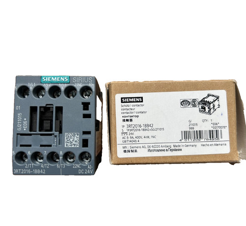 Neu siemens 3rt2016 - neu, 3rt2016-1bb42