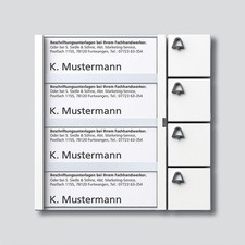 Siedle Vario TM 612-4 W