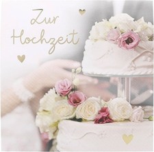 Glückwunschkarte zur Hochzeit