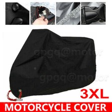 Motorcycle Cover Black 3XL