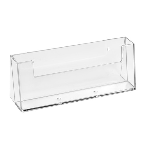 Transparenter prospekthalter - transparenter,
