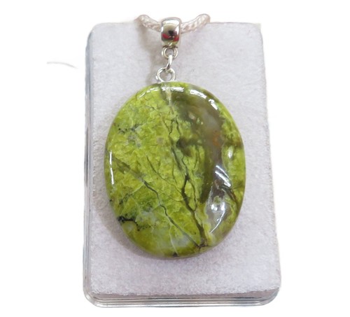 Grüner opal anhänger mit - grüner,