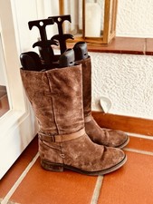 Sansibar Lederstiefel Braun 40