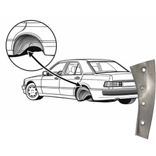 Radhaus innen Reparaturblech