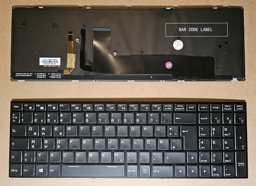 Tastatur clevo p650hs mit - tastatur,