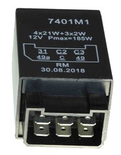 Blinkgeber Blinkrelais Schlepper Traktor Blinker-Relais 12V 21 W 2+1+1