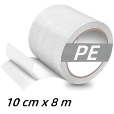 10cm x 8m Reparatur Klebeband Reparaturband Zelt Plane Pool Boot Wasserdicht PE