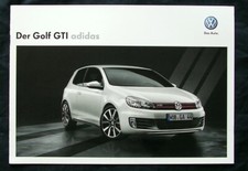 VW Golf 6 GTI Prospekt, 2.2012, Adidas Edition,