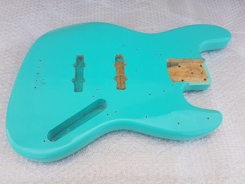 Custom seafoam green bass - custom, j