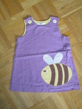 Mini Boden Kleid Tunika Biene Gr. 6-12 Mon. 80 TOP Zustand