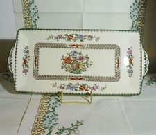 Chinese Rose v. Spode , Kuchenplatte ca. 33x15,5 cm