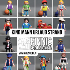 Playmobil Figur Kind Mann Urlaub Fun Life Strand Modern City Action Frau z. Wahl