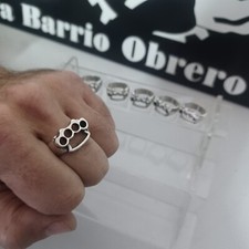 silberbeschichteter Ring