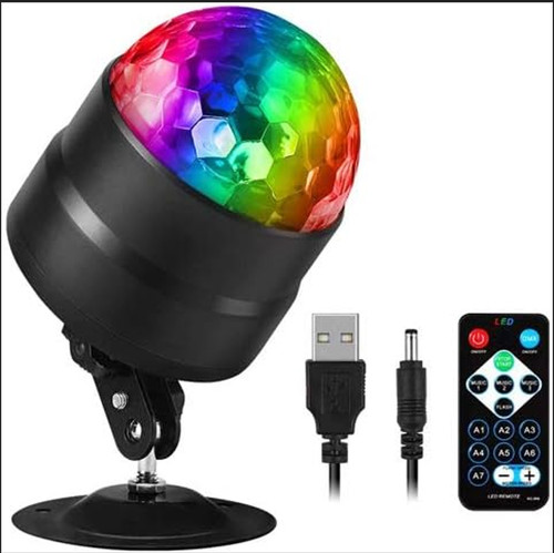 Led musikgesteuert discokugel - musikgesteuert,