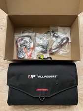 ALLPOWERS tragbares Solarpanel 100 W mit 2 USB-Anschlüssen (5 V/2,4 A pro Port)