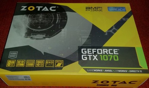Zotac geforce gtx - gtx, 1070