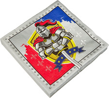 Ritter und Wappen Servietten