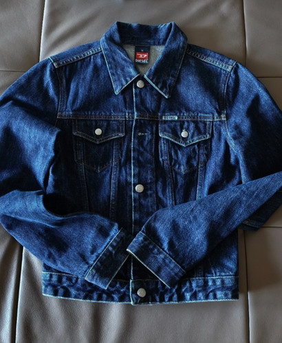 Diesel jeansjacke dunkelblau - diesel,