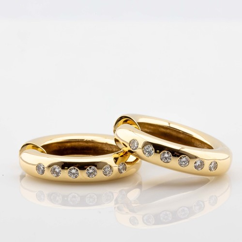Creolen ohrringe 585 14k - creolen,