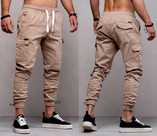 Herren cargo chino hose jogger - chino-hose,