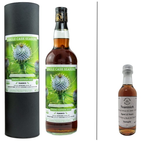 Whisky sample teaninich y - teaninich,