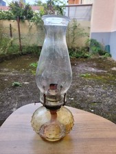 alte Tisch Petroleumlampe Öllampe.glas